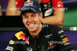06.10.2011 Suzuka, Japan,  Sebastian Vettel (GER), Red Bull Racing  - Formula 1 World Championship, Rd 15, Japanese Grand Prix, Thursday Press Conference
