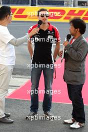06.10.2011 Suzuka, Japan,  Jerome d'Ambrosio (BEL), Virgin Racing  - Formula 1 World Championship, Rd 15, Japanese Grand Prix, Thursday