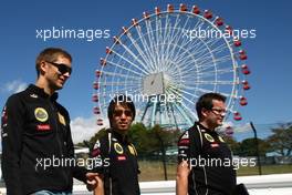 06.10.2011 Suzuka, Japan, Vitaly Petrov (RUS), Lotus Renault GP  - Formula 1 World Championship, Rd 15, Japanese Grand Prix, Thursday