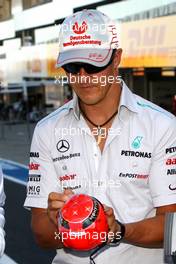 06.10.2011 Suzuka, Japan,  Michael Schumacher (GER), Mercedes GP  - Formula 1 World Championship, Rd 15, Japanese Grand Prix, Thursday