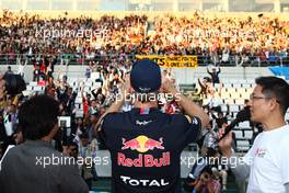 06.10.2011 Suzuka, Japan, Sebastian Vettel (GER), Red Bull Racing  - Formula 1 World Championship, Rd 15, Japanese Grand Prix, Thursday