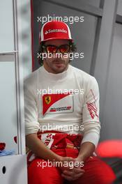 14.10.2011 Yeongam, Korea, Fernando Alonso (ESP), Scuderia Ferrari  - Formula 1 World Championship, Rd 16, Korean Grand Prix, Friday Practice