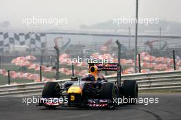 14.10.2011 Yeongam, Korea, Mark Webber (AUS), Red Bull Racing  - Formula 1 World Championship, Rd 16, Korean Grand Prix, Friday Practice