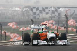 14.10.2011 Yeongam, Korea, Adrian Sutil (GER), Force India F1 Team  - Formula 1 World Championship, Rd 16, Korean Grand Prix, Friday Practice