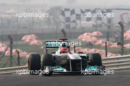 14.10.2011 Yeongam, Korea, Michael Schumacher (GER), Mercedes GP Petronas F1 Team  - Formula 1 World Championship, Rd 16, Korean Grand Prix, Friday Practice