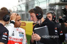 16.10.2011 Yeongam, Korea, Lewis Hamilton (GBR), McLaren Mercedes  - Formula 1 World Championship, Rd 16, Korean Grand Prix, Sunday Pre-Race Grid