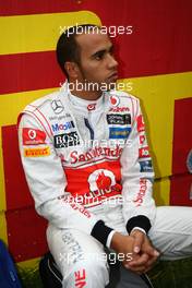 16.10.2011 Yeongam, Korea, Lewis Hamilton (GBR), McLaren Mercedes  - Formula 1 World Championship, Rd 16, Korean Grand Prix, Sunday Pre-Race Grid