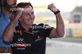 16.10.2011 Yeongam, Korea, Christian Horner (GBR), Red Bull Racing, Sporting Director  - Formula 1 World Championship, Rd 16, Korean Grand Prix, Sunday Podium