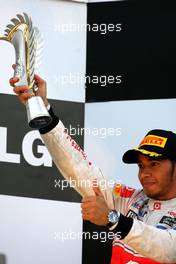 16.10.2011 Yeongam, Korea,  Lewis Hamilton (GBR), McLaren Mercedes  - Formula 1 World Championship, Rd 16, Korean Grand Prix, Sunday Podium