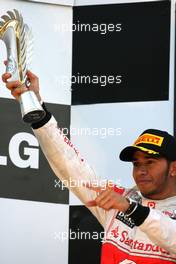 16.10.2011 Yeongam, Korea,  Lewis Hamilton (GBR), McLaren Mercedes  - Formula 1 World Championship, Rd 16, Korean Grand Prix, Sunday Podium