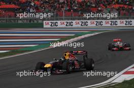 16.10.2011 Yeongam, Korea, Sebastian Vettel (GER), Red Bull Racing  - Formula 1 World Championship, Rd 16, Korean Grand Prix, Sunday Race