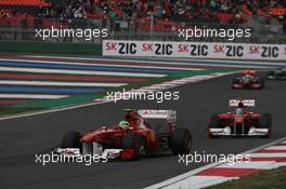16.10.2011 Yeongam, Korea, Felipe Massa (BRA), Scuderia Ferrari  - Formula 1 World Championship, Rd 16, Korean Grand Prix, Sunday Race