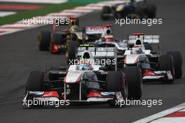 16.10.2011 Yeongam, Korea, Sergio Perez (MEX), Sauber F1 Team  - Formula 1 World Championship, Rd 16, Korean Grand Prix, Sunday Race