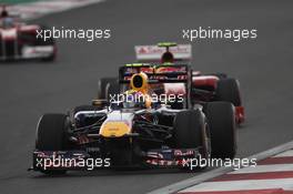 16.10.2011 Yeongam, Korea, Mark Webber (AUS), Red Bull Racing  - Formula 1 World Championship, Rd 16, Korean Grand Prix, Sunday Race