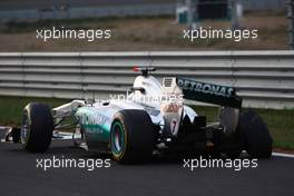 16.10.2011 Yeongam, Korea, Michael Schumacher (GER), Mercedes GP Petronas F1 Team  - Formula 1 World Championship, Rd 16, Korean Grand Prix, Sunday Race