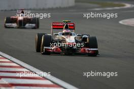 16.10.2011 Yeongam, Korea,  Jenson Button (GBR), McLaren Mercedes  - Formula 1 World Championship, Rd 16, Korean Grand Prix, Sunday Race