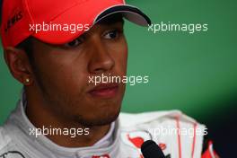 15.10.2011 Yeongam, Korea, Lewis Hamilton (GBR), McLaren Mercedes  - Formula 1 World Championship, Rd 16, Korean Grand Prix, Saturday Press Conference