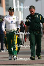 15.10.2011 Yeongam, Korea,  Heikki Kovalainen (FIN), Team Lotus  - Formula 1 World Championship, Rd 16, Korean Grand Prix, Saturday Qualifying