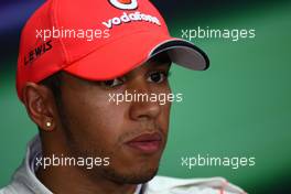 15.10.2011 Yeongam, Korea, Lewis Hamilton (GBR), McLaren Mercedes  - Formula 1 World Championship, Rd 16, Korean Grand Prix, Saturday Press Conference