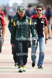 16.10.2011 Yeongam, Korea, Heikki Kovalainen (FIN), Team Lotus  - Formula 1 World Championship, Rd 16, Korean Grand Prix, Sunday