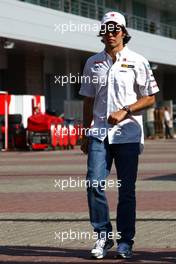 13.10.2011 Yeongam, Korea,  Sergio Perez (MEX), Sauber F1 Team  - Formula 1 World Championship, Rd 16, Korean Grand Prix, Thursday