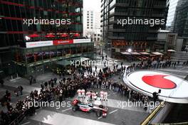 04.02.2011 Berlin, Germany,  Lewis Hamilton (GBR), McLaren Mercedes, Jenson Button (GBR), McLaren Mercedes - Vodafone McLaren Mercedes MP4-26 Launch - Formula 1 World Championship