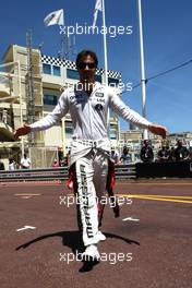 29.05.2011 Monte Carlo, Monaco,  Jerome d'Ambrosio (BEL), Virgin Racing  - Formula 1 World Championship, Rd 06, Monaco Grand Prix, Sunday Pre-Race Grid