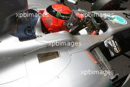 29.05.2011 Monte Carlo, Monaco,  Michael Schumacher (GER), Mercedes GP  - Formula 1 World Championship, Rd 06, Monaco Grand Prix, Sunday Pre-Race Grid