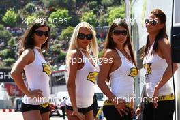 29.05.2011 Monte Carlo, Monaco,  Grid girl - Formula 1 World Championship, Rd 06, Monaco Grand Prix, Sunday Grid Girl