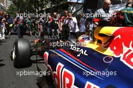 29.05.2011 Monte Carlo, Monaco,  Sebastian Vettel (GER), Red Bull Racing  - Formula 1 World Championship, Rd 06, Monaco Grand Prix, Sunday Pre-Race Grid