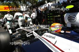 29.05.2011 Monte Carlo, Monaco,  Pastor Maldonado (VEN), Williams F1 Team  - Formula 1 World Championship, Rd 06, Monaco Grand Prix, Sunday Pre-Race Grid