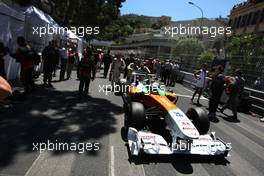 29.05.2011 Monte Carlo, Monaco,  Paul di Resta (GBR), Force India F1 Team  - Formula 1 World Championship, Rd 06, Monaco Grand Prix, Sunday Pre-Race Grid