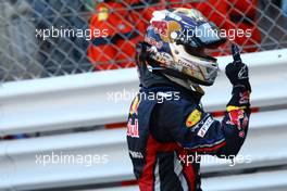 29.05.2011 Monte Carlo, Monaco,  1st place Sebastian Vettel (GER), Red Bull Racing - Formula 1 World Championship, Rd 06, Monaco Grand Prix, Sunday Podium