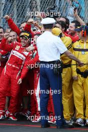 29.05.2011 Monte Carlo, Monaco,  Fernando Alonso (ESP), Scuderia Ferrari - Formula 1 World Championship, Rd 06, Monaco Grand Prix, Sunday Podium