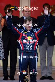 29.05.2011 Monte Carlo, Monaco,  1st place Sebastian Vettel (GER), Red Bull Racing - Formula 1 World Championship, Rd 06, Monaco Grand Prix, Sunday Podium