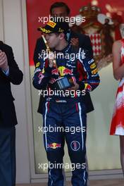 29.05.2011 Monte Carlo, Monaco,  1st place Sebastian Vettel (GER), Red Bull Racing - Formula 1 World Championship, Rd 06, Monaco Grand Prix, Sunday Podium