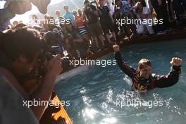 29.05.2011 Monte Carlo, Monaco,  Sebastian Vettel (GER), Red Bull Racing  - Formula 1 World Championship, Rd 06, Monaco Grand Prix, Sunday Podium