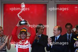 29.05.2011 Monte Carlo, Monaco,  Fernando Alonso (ESP), Scuderia Ferrari - Formula 1 World Championship, Rd 06, Monaco Grand Prix, Sunday Podium