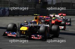 29.05.2011 Monte Carlo, Monaco,  Mark Webber (AUS), Red Bull Racing - Formula 1 World Championship, Rd 06, Monaco Grand Prix, Sunday Race