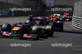 29.05.2011 Monte Carlo, Monaco,  Sébastien Buemi (SUI), Scuderia Toro Rosso  - Formula 1 World Championship, Rd 06, Monaco Grand Prix, Sunday Race