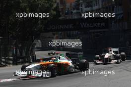 29.05.2011 Monte Carlo, Monaco,  Adrian Sutil (GER), Force India  - Formula 1 World Championship, Rd 06, Monaco Grand Prix, Sunday Race