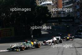 29.05.2011 Monte Carlo, Monaco,  Heikki Kovalainen (FIN), Team Lotus  - Formula 1 World Championship, Rd 06, Monaco Grand Prix, Sunday Race