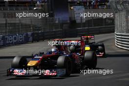 29.05.2011 Monte Carlo, Monaco,  Sébastien Buemi (SUI), Scuderia Toro Rosso - Formula 1 World Championship, Rd 06, Monaco Grand Prix, Sunday Race