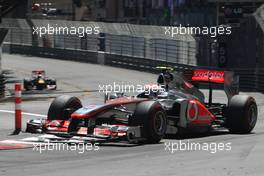 29.05.2011 Monte Carlo, Monaco,  Jenson Button (GBR), McLaren Mercedes  - Formula 1 World Championship, Rd 06, Monaco Grand Prix, Sunday Race