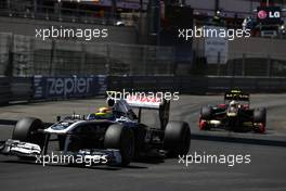 29.05.2011 Monte Carlo, Monaco,  Pastor Maldonado (VEN), AT&T Williams  - Formula 1 World Championship, Rd 06, Monaco Grand Prix, Sunday Race