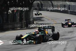 29.05.2011 Monte Carlo, Monaco,  Jarno Trulli (ITA), Team Lotus  - Formula 1 World Championship, Rd 06, Monaco Grand Prix, Sunday Race