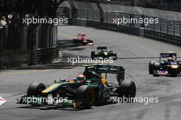 29.05.2011 Monte Carlo, Monaco,  Jarno Trulli (ITA), Team Lotus  - Formula 1 World Championship, Rd 06, Monaco Grand Prix, Sunday Race