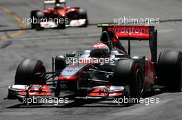 29.05.2011 Monte Carlo, Monaco,  Jenson Button (GBR), McLaren Mercedes  - Formula 1 World Championship, Rd 06, Monaco Grand Prix, Sunday Race