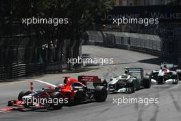 29.05.2011 Monte Carlo, Monaco,  Timo Glock (GER), Virgin Racing  - Formula 1 World Championship, Rd 06, Monaco Grand Prix, Sunday Race