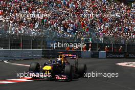 29.05.2011 Monte Carlo, Monaco,  Sebastian Vettel (GER), Red Bull Racing - Formula 1 World Championship, Rd 06, Monaco Grand Prix, Sunday Race